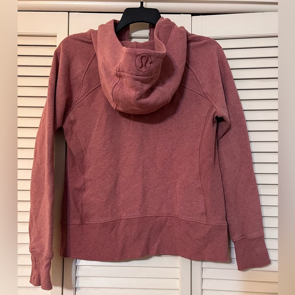 Lululemon Scuba Hoodie *Light Cotton Fleece in Heathered Cherry Tint - Picture 1 of 7